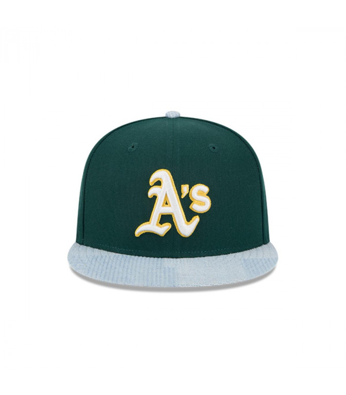Gorra 59Fifty Oakland Athletics MLB Patch Denim Dark Green