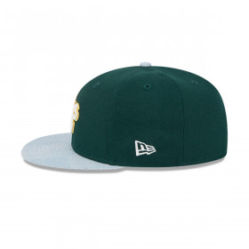 Gorra 59Fifty Oakland Athletics MLB Patch Denim Dark Green