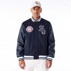 Chaquetas Chicago White Sox MLB Patches Black