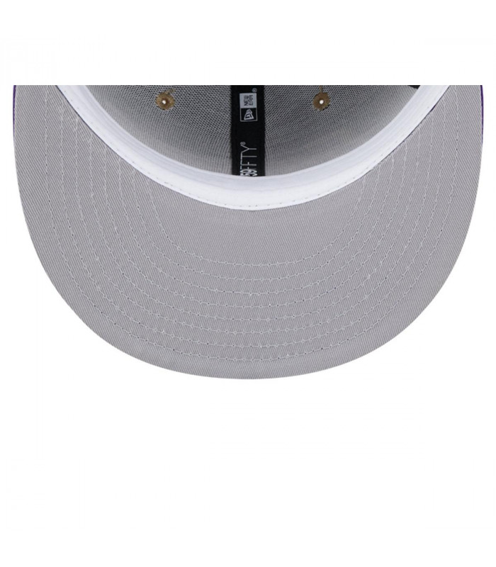 Gorra 59Fifty Los Angeles Lakers NBA Classic Wordmark Beige