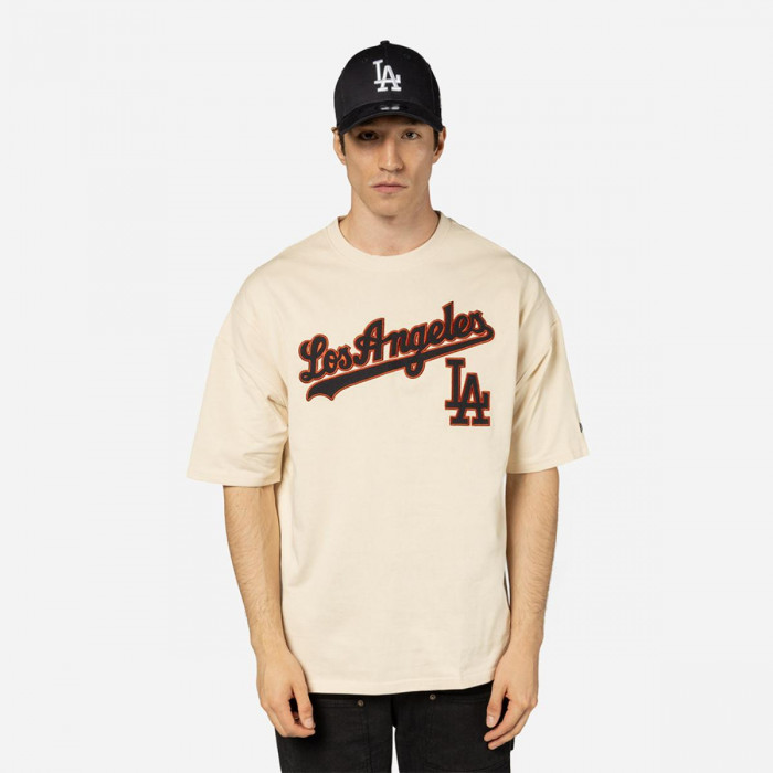Polera  Los Angeles Dodgers MLB Cord Infill Light Beige