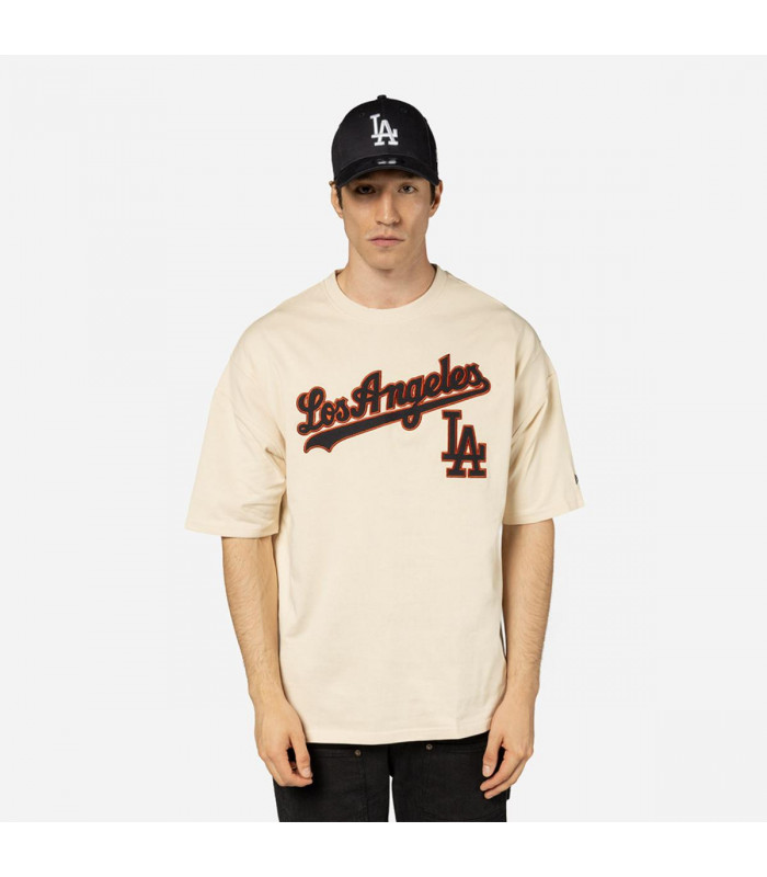 Polera  Los Angeles Dodgers MLB Cord Infill Light Beige