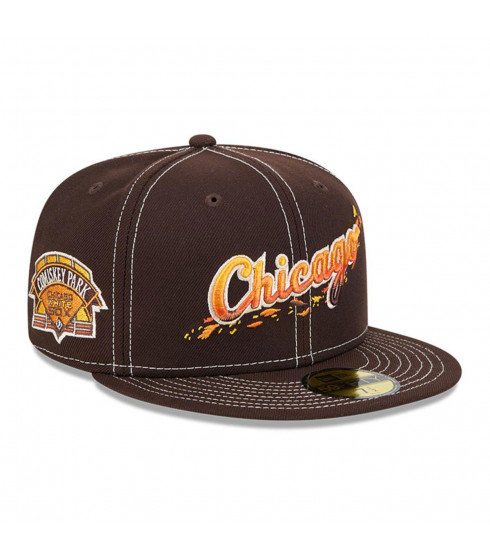 Gorra 59Fifty MLB Chicago White Sox Fall Foliage Dark Brown