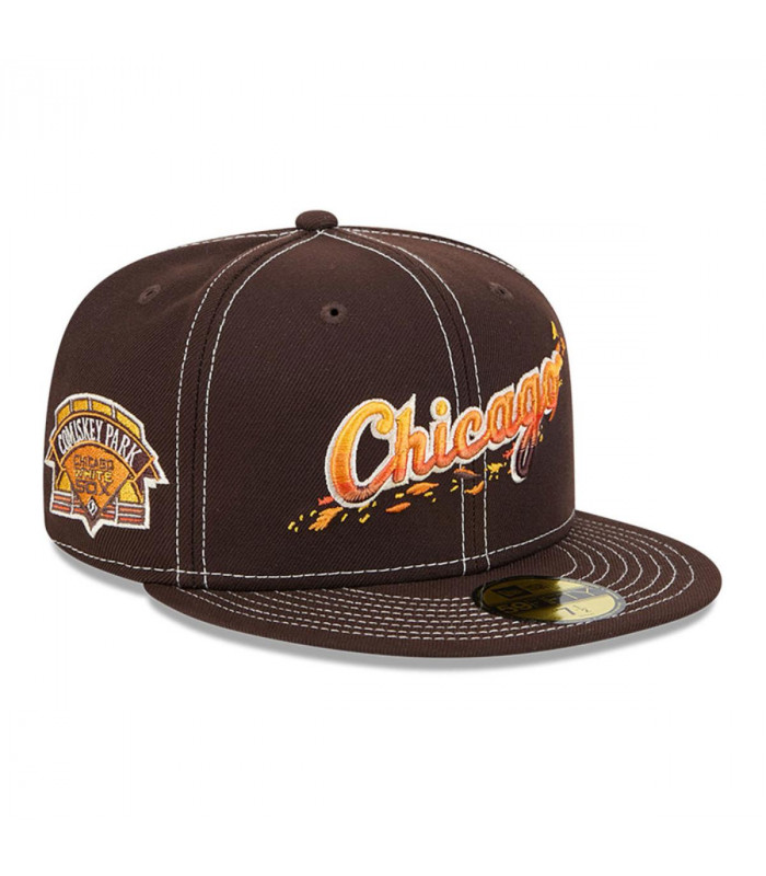 Gorra 59Fifty MLB Chicago White Sox Fall Foliage Dark Brown