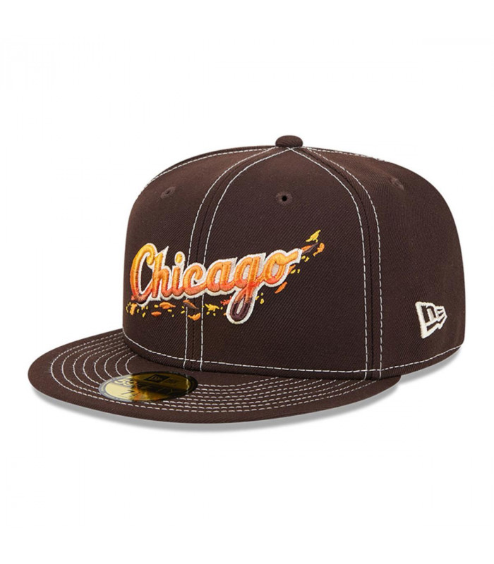 Gorra 59Fifty MLB Chicago White Sox Fall Foliage Dark Brown