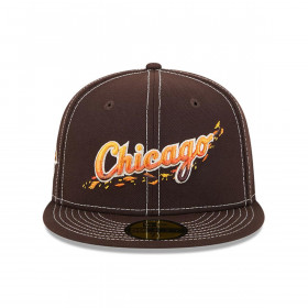 Gorra 59Fifty MLB Chicago White Sox Fall Foliage Dark Brown