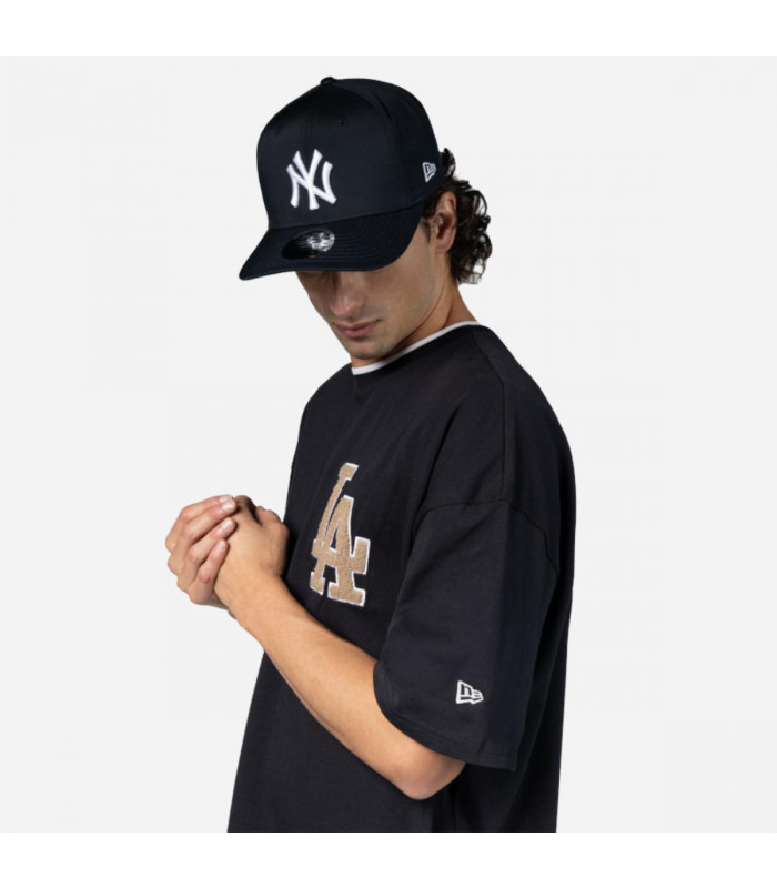 Polera  Los Angeles Dodgers MLB Patches Navy