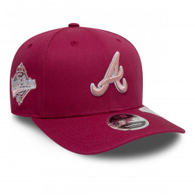 Gorra 9Fifty Atlanta Braves MLB World Series Dark Red