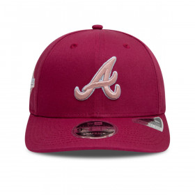 Gorra 9Fifty Atlanta Braves MLB World Series Dark Red