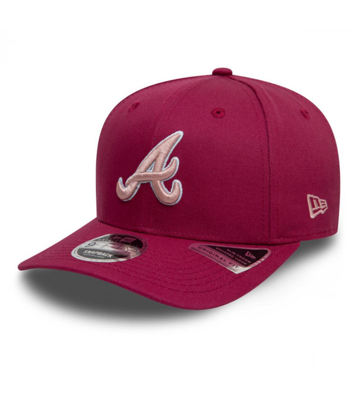 Gorra 9Fifty Atlanta Braves MLB World Series Dark Red