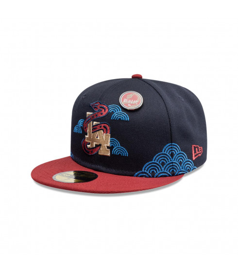 Gorra 59Fifty Los Angeles Dodgers MLB Lunar New Year Navy