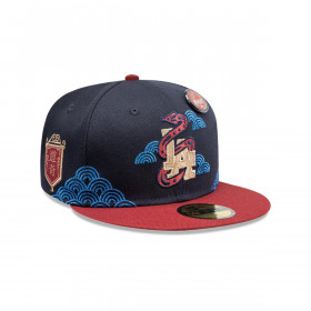 Gorra 59Fifty Los Angeles Dodgers MLB Lunar New Year Navy
