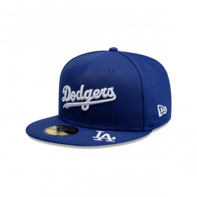Gorra 59Fifty Los Angeles Dodgers MLB Visor Logo Azul