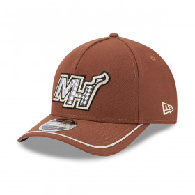 Gorra 9Forty Miami Heat NBA New Era MotorSport Dark Brown