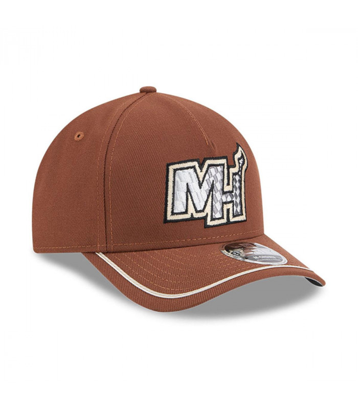 Gorra 9Forty Miami Heat NBA New Era MotorSport Dark Brown