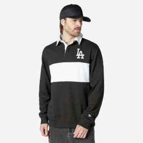Poleron Los Angeles Dodgers MLB Throwback Prep Negro