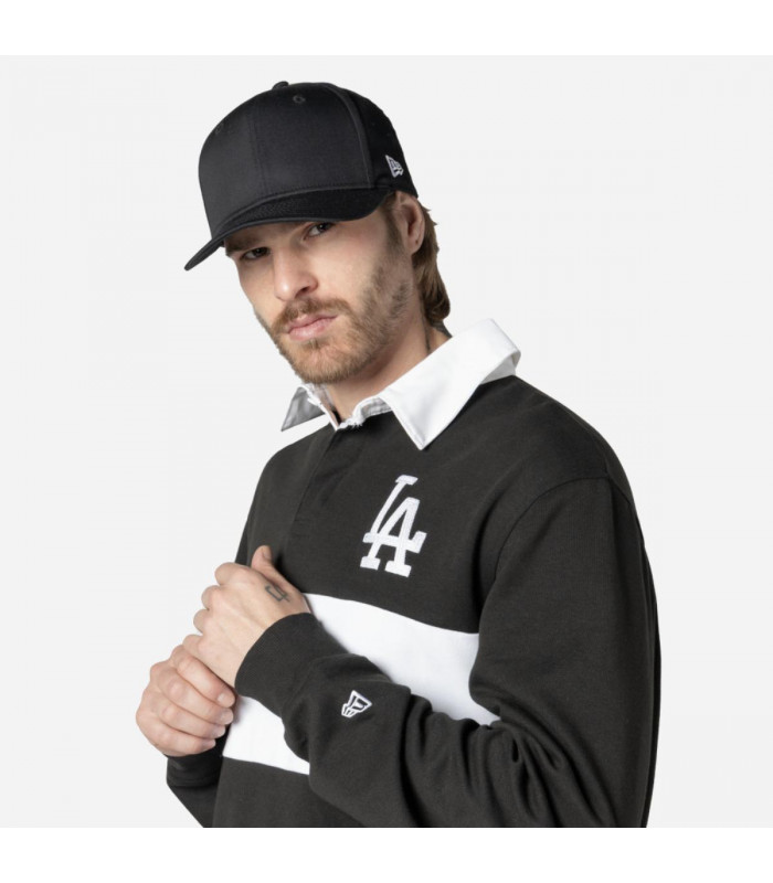 Poleron Los Angeles Dodgers MLB Throwback Prep Negro