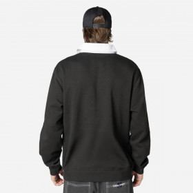 Poleron Los Angeles Dodgers MLB Throwback Prep Negro