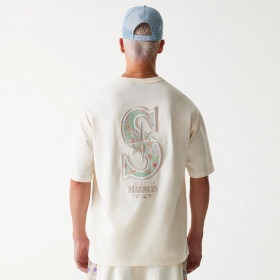 Polera Seattle Mariners MLB Floral Open White
