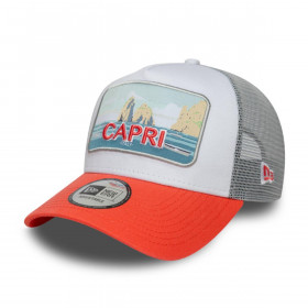 Gorra 9Forty New Era Capri Summer Trucker Naranjo
