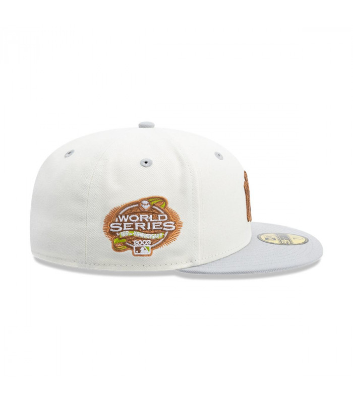 Gorra 59Fifty New York Yankees MLB Wooden White