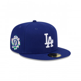 Gorra 59Fifty Los Angeles Dodgers Floral Under Visor Blue