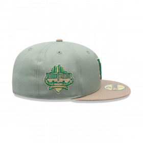 Gorra 59Fifty Los Angeles Dodgers MLB Green Camel
