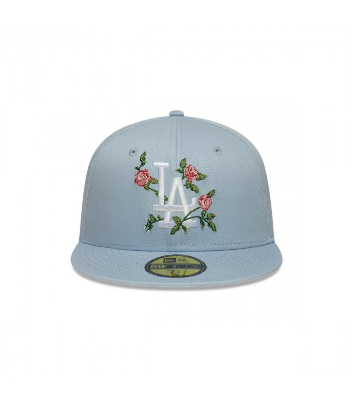 Gorra 59Fifty Los Angeles Dodgers MLB Floral Celeste