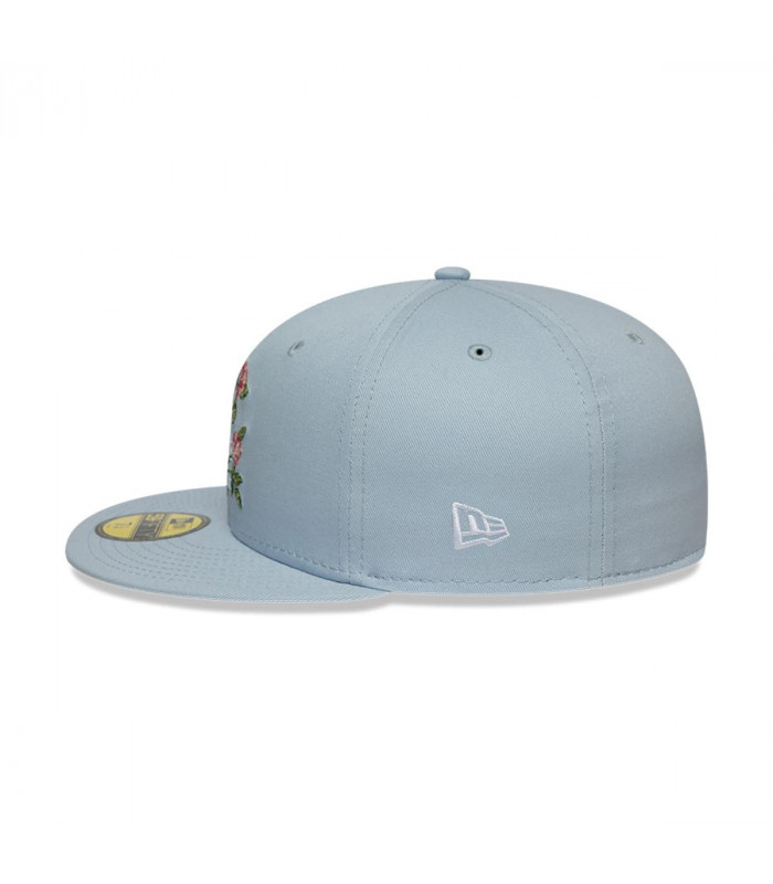 Gorra 59Fifty Los Angeles Dodgers MLB Floral Celeste