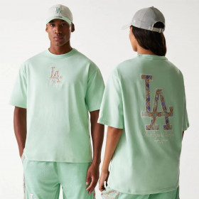 Polera Los Angeles Dodgers MLB Floral Verde