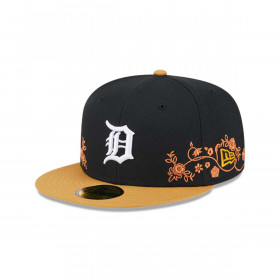 Gorro 59fifty MLB Detroit Tigers Floral Vine Negro