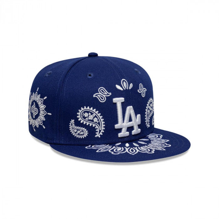Gorra 59Fifty Los Angeles Dodgers Paisley Blue