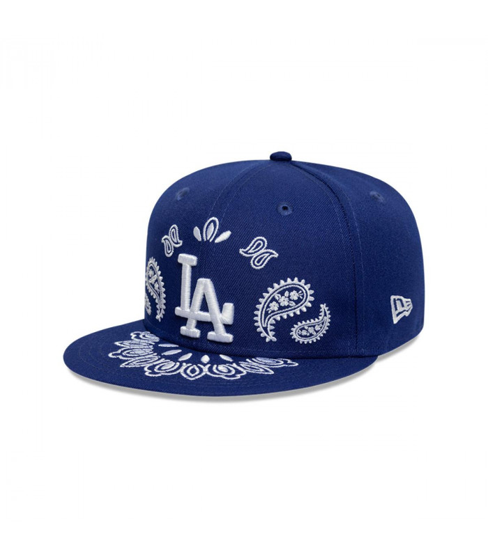 Gorra 59Fifty Los Angeles Dodgers Paisley Blue