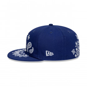 Gorra 59Fifty Los Angeles Dodgers Paisley Blue