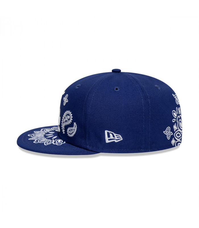 Gorra 59Fifty Los Angeles Dodgers Paisley Blue
