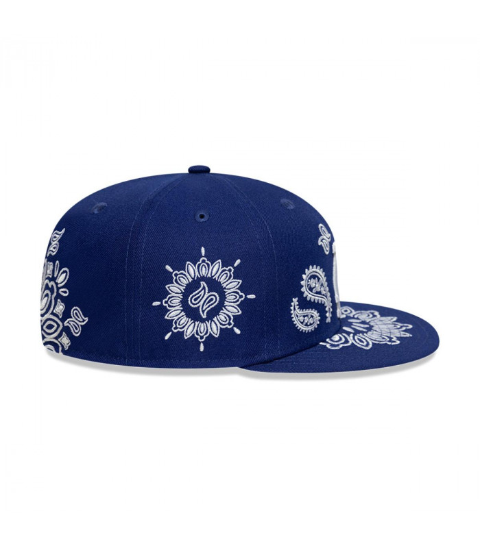 Gorra 59Fifty Los Angeles Dodgers Paisley Blue
