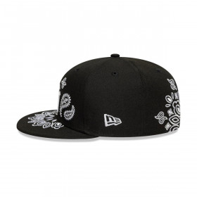 Gorra 59Fifty New York Yankees Paisley Negro
