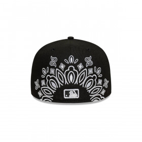 Gorra 59Fifty New York Yankees Paisley Negro