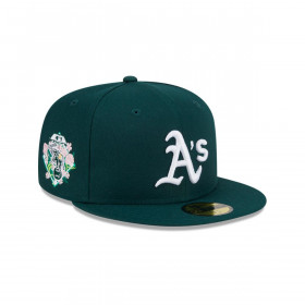 Gorra 59Fifty Oakland Athletics Floral Undervisor Verde