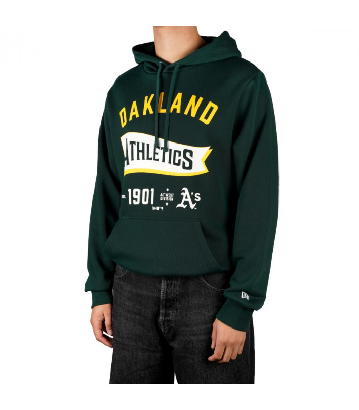 Poleron  Oakland Athletics MLB Pennant Graphic Verde