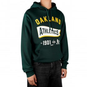 Poleron  Oakland Athletics MLB Pennant Graphic Verde