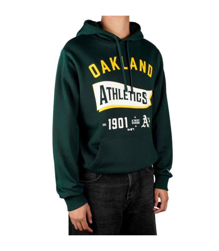 Poleron  Oakland Athletics MLB Pennant Graphic Verde