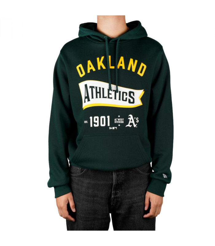 Poleron  Oakland Athletics MLB Pennant Graphic Verde