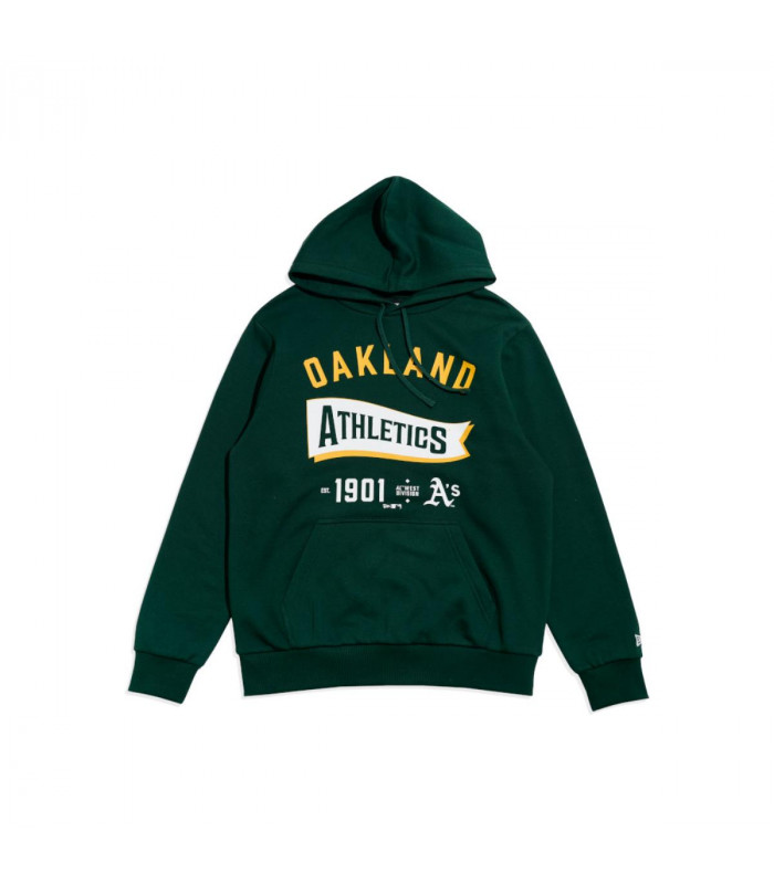 Poleron  Oakland Athletics MLB Pennant Graphic Verde