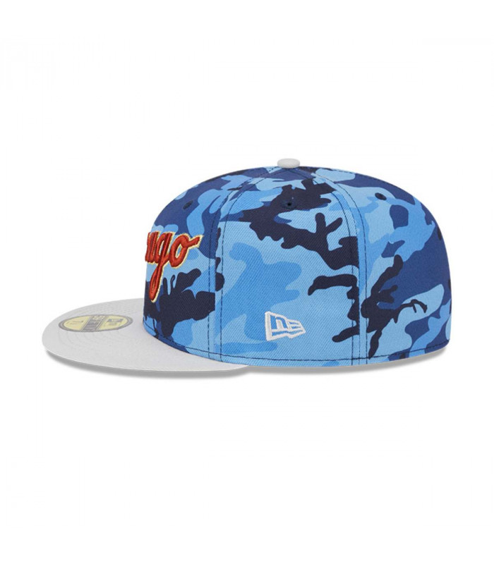 Gorro 59fifty MLB Chicago Blanco Sox Urban Azul Camo