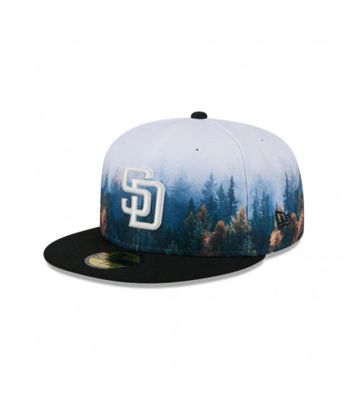 Gorra 59Fifty San Diego Padres MLB Photoreal Negro