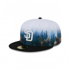 Gorra 59Fifty San Diego Padres MLB Photoreal Negro