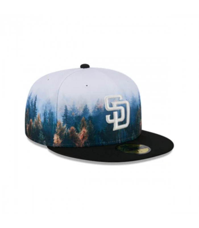 Gorra 59Fifty San Diego Padres MLB Photoreal Negro