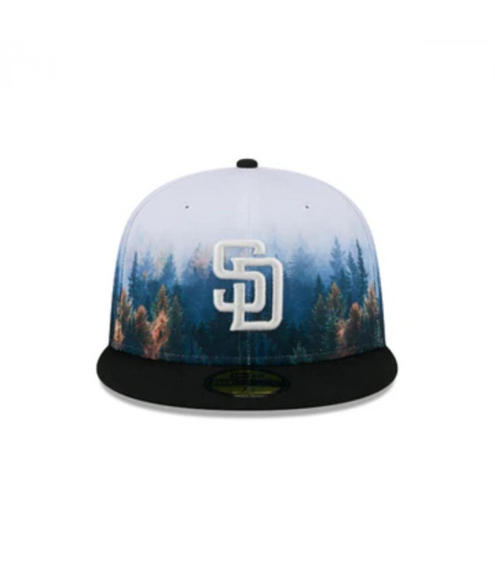 Gorra 59Fifty San Diego Padres MLB Photoreal Negro