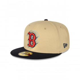 Gorra 59Fifty Boston Rojo Sox MLB Pack Illusion Dorado